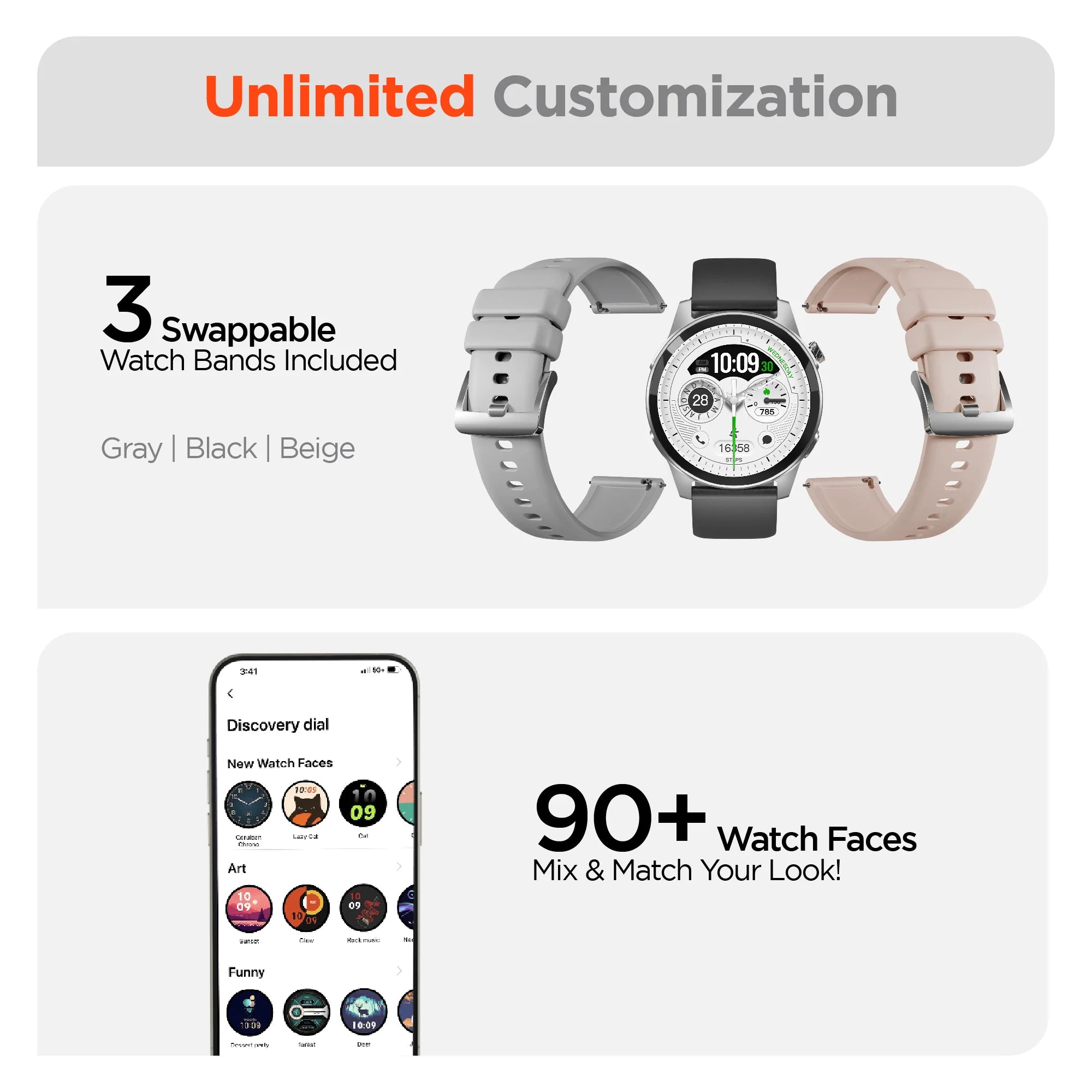 Hypergear Smartwatch + Fitness Tracker