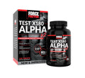 Force Factor Test X180 Alpha V2 T-Support for Men, T-Supplement to Help Build Strength, Boost Nitric Oxide, and Support Daily Performance, 120 Tablets