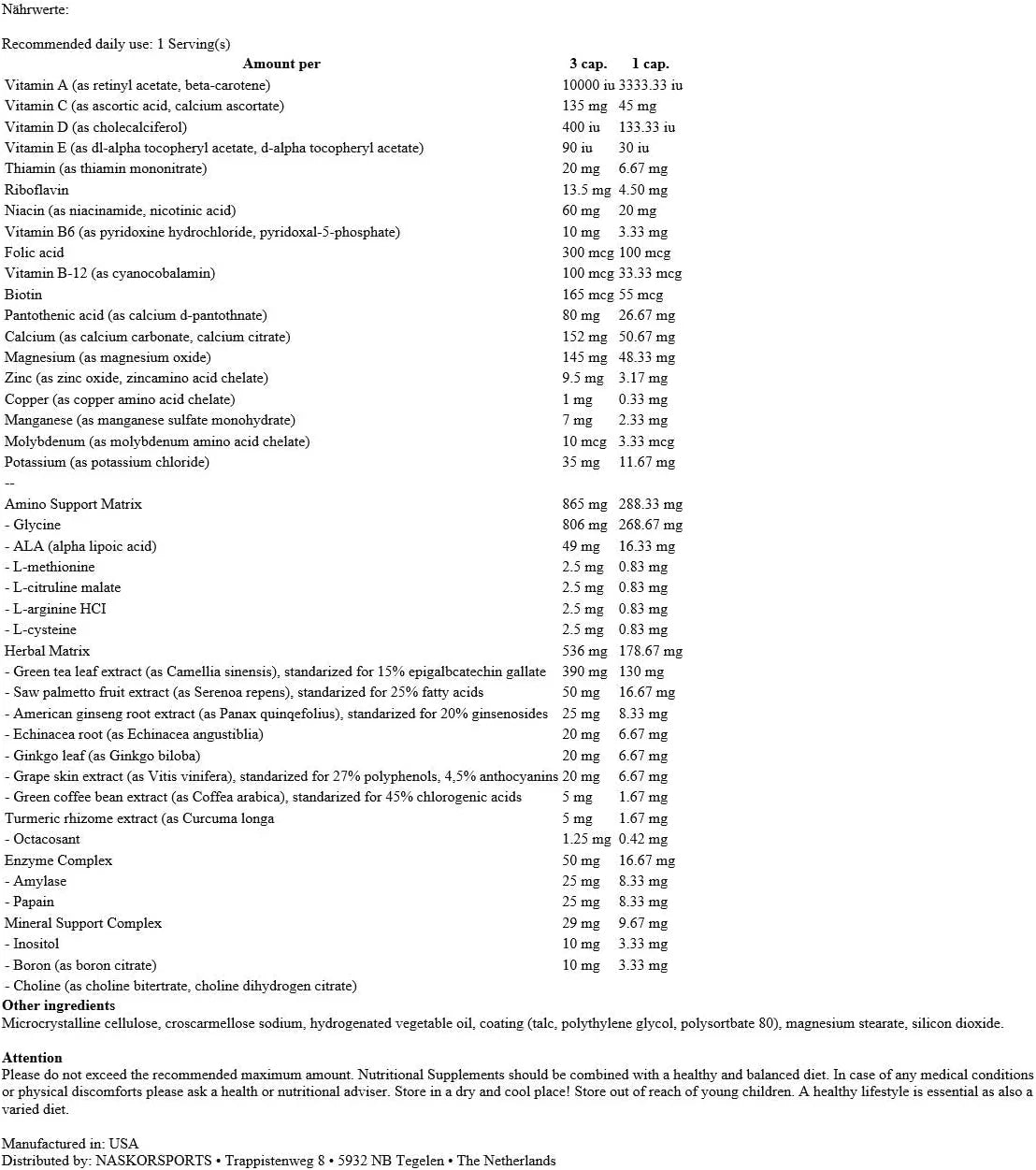 Muscletech Platinum Multivitamins for Men & Women - Multi-Vitamin Supplement for Immune Support - 18 Vitamins & Minerals, Vitamin a C D E B6 B12 - Daily Workout Supplements for Men - 90 Capsules