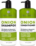 Onion Shampoo and Conditioner Set with Rosemary and Biotin Thickening Products