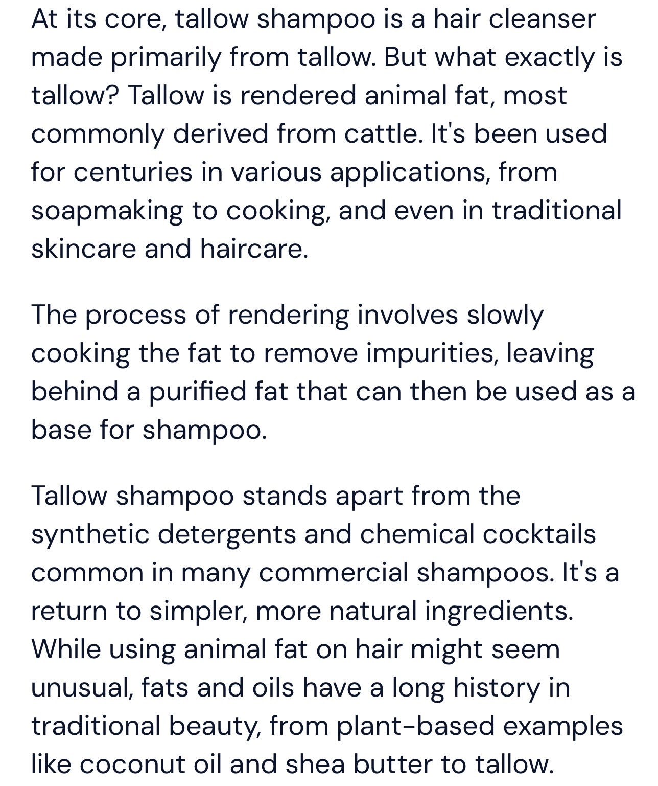 Beef Tallow Shampoo and Conditioner Set with Goat Milk 16.9 Fl Oz Pack of 2 Sulfate Free Moisture for Women Men for Dry Itchy Scalp Hydrating Thickening Volume Care for Thinning Hair