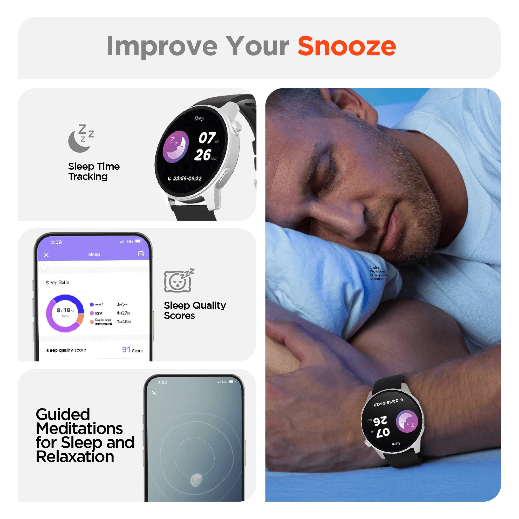 Hypergear Smartwatch + Fitness Tracker