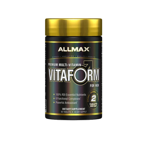 ALLMAX Nutrition - Vitaform - Multi-Vitamin for Men, 60 Tablets (Pack of 1)