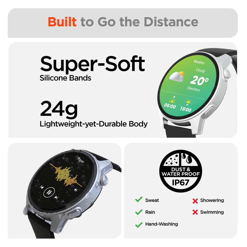 Hypergear Smartwatch + Fitness Tracker