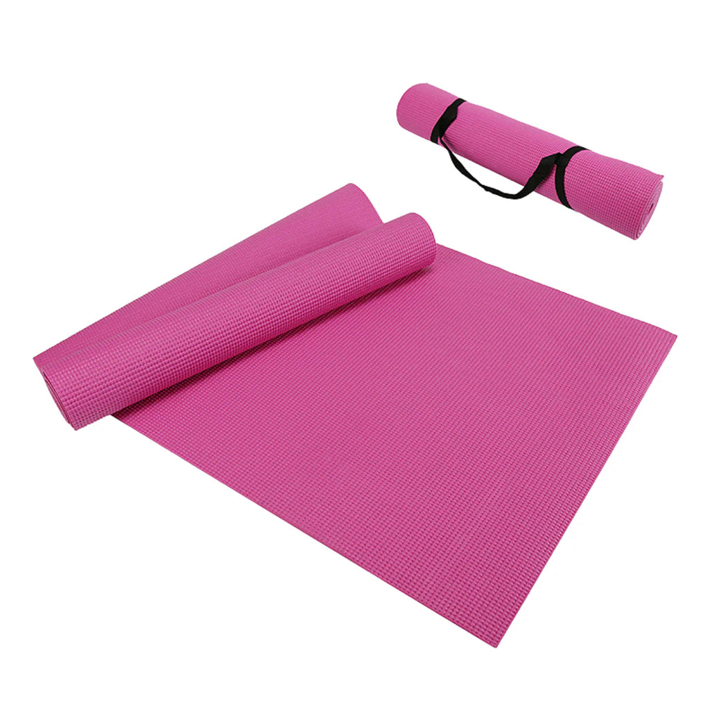Jupitergear Performance Yoga Mat with Carrying Straps for Yoga, Pilates, and Floor Exercises
