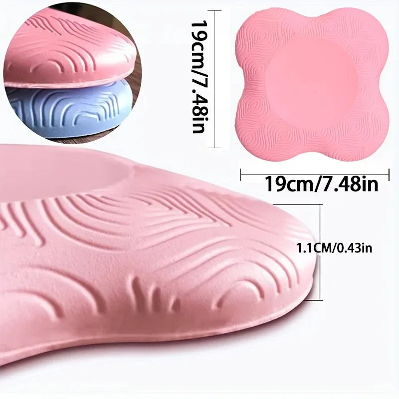 Yoga Knee Pads Extra Thick, Yoga Kneeling Pad for Pilates Exercise, 13/16 Inches Cushion Knees Elbow Mat Supplies for Women Men Fitness Travel