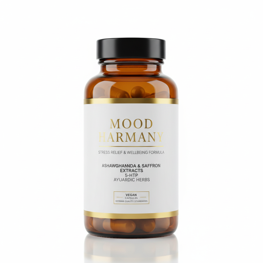 Mood Support Supplement with Ashwagandha Saffron Extract 5 HTP