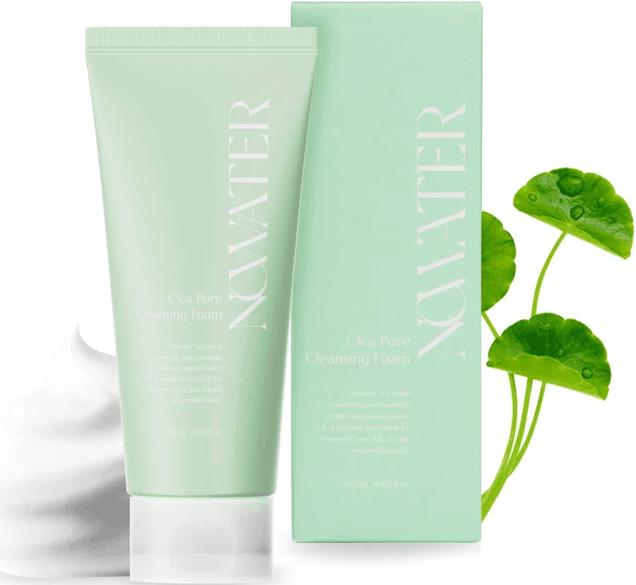 Cica Pore Cleansing Foam 4.05 Fl Oz Sebum Control Hyaluronic Acid Aloe Daily