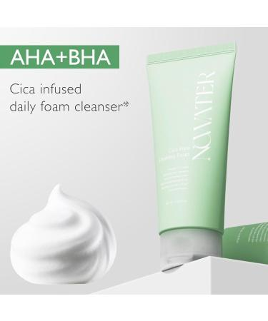 Cica Pore Cleansing Foam 4.05 Fl Oz Sebum Control Hyaluronic Acid Aloe Daily